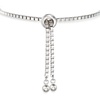 image:imageRossSimons 400 ct tw Amethyst Bolo Bracelet in Sterling Silver