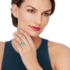 image:imageRossSimons 400 ct tw Tonal Blue Topaz Ring in Sterling SilverTopaz