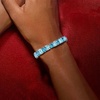 image:imageRossSimons 4500 ct tw Swiss and Sky Blue Topaz Bracelet in Sterling SilverTopaz
