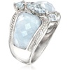 image:imageRossSimons 585 ct tw Aquamarine Ring in Sterling SilverAquamarine