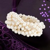 image:imageRossSimons 67mm Cultured Pearl Braided Stretch Braceletno gemstone