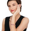 image:imageRossSimons 700 ct tw Ruby and 20 ct tw White Topaz Tennis Bracelet in Sterling Silver With Magnetic ClaspRuby