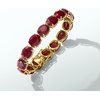 image:imageRossSimons 7000 ct tw Ruby Bracelet in 18kt Gold Over SterlingRuby