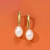 image:imageRossSimons 859mm Cultured Pearl Drop Earrings in 14kt Yellow Goldyellow