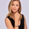 image:imageRossSimons 9000 ct tw Gemstone Bead Stretch Bracelet with 14kt Yellow GoldSapphire
