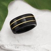 image:imageRossSimons Black Jade Ring With 14kt Yellow Gold