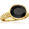 image:imageRossSimons Black Onyx Ring in 18kt Gold Over SterlingOnyx