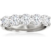 image:imageRossSimons Diamond 5 Stone Ring in 14kt White GoldWhite