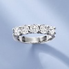 image:imageRossSimons Diamond 5 Stone Ring in 14kt White GoldWhite