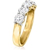 image:imageRossSimons Diamond 5 Stone Ring in 14kt Yellow GoldWhite