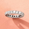 image:imageRossSimons Diamond Eternity Band Made in 14kt White GoldWhite