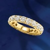 image:imageRossSimons Diamond Eternity Band Made in 14kt Yellow GoldWhite