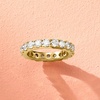 image:imageRossSimons Diamond Eternity Band Made in 14kt Yellow GoldWhite