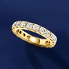 image:imageRossSimons Diamond Eternity Band Made in 14kt Yellow GoldWhite