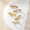 image:imageRossSimons Eternity Gemstone Band in 14kt Yellow GoldGarnet