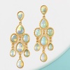 image:imageRossSimons Ethiopian Opal Chandelier Earrings in 14kt Yellow Gold