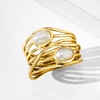 image:imageRossSimons Gemstone Highway Ring in 18kt Gold Over SterlingNo Gemstone
