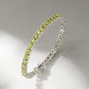 image:imageRossSimons Gemstone Tennis Bracelet in Sterling SilverPeridot