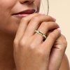 image:imageRossSimons Gemstone and Enamel Ring in 18kt Gold Over Sterlingprasiolitequartz