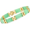 image:imageRossSimons Good Fortune Bracelet in 14kt Yellow GoldJade