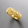 image:imageRossSimons Italian 10kt Yellow Gold DiamondCut RingNo Gemstone