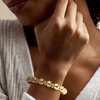 image:imageRossSimons Italian 12mm 14kt Yellow GoldPlated Bead Stretch Braceletno gemstone