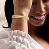 image:imageRossSimons Italian 12mm 14kt Yellow GoldPlated Omega Braceletno gemstone