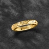 image:imageRossSimons Italian 14kt Yellow Gold DiamondCut RingNo Gemstone