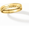 image:imageRossSimons Italian 14kt Yellow Gold DiamondCut and Polished RingNo Gemstone