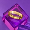 image:imageRossSimons Italian 14kt Yellow Gold DiamondCut and Polished RingNo Gemstone