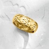 image:imageRossSimons Italian 14kt Yellow Gold SparklePattern RingNo Gemstone