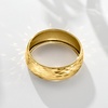 image:imageRossSimons Italian 14kt Yellow Gold SparklePattern RingNo Gemstone
