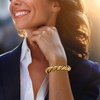 image:imageRossSimons Italian 18kt Gold Over Sterling Large San Marco Braceletno gemstone