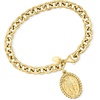 image:imageRossSimons Italian 18kt Gold Over Sterling Miraculous Medal Charm Braceletno gemstone