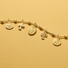 image:imageRossSimons Italian 18kt Gold Over Sterling Religious Charm Braceletno gemstone