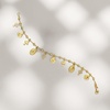 image:imageRossSimons Italian 18kt Gold Over Sterling Religious Charm Braceletno gemstone