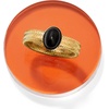 image:imageRossSimons Italian Black Onyx Mesh Ring in 14kt Yellow GoldOnyx