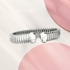 image:imageRossSimons Italian RhodiumPlated Tubogas Cuff Braceletno gemstone