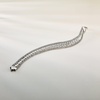 image:imageRossSimons Italian Silver Heart Motif BraceletWhite
