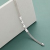 image:imageRossSimons Italian Sterling Silver Heart Beaded Braceletno gemstone