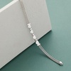 image:imageRossSimons Italian Sterling Silver Heart Beaded Braceletno gemstone