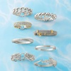 image:imageRossSimons Italian Sterling Silver Large San Marco Braceletno gemstone