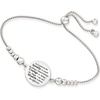 image:imageRossSimons Italian Sterling Silver Serenity Prayer Bolo Bracelet