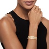 image:imageRossSimons Italian TriColored Sterling Silver Reversible Braid Braceletno gemstone