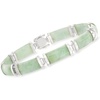image:imageRossSimons Jade Good Fortune Bracelet in Sterling SilverJade