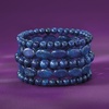 image:imageRossSimons Lapis Jewelry Set 5 Bead Stretch BraceletsLapis Lazuli