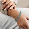 image:imageRossSimons Mohave Turquoise Bracelet in 18kt Gold Over SterlingStabilized Turquoise