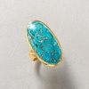 image:imageRossSimons Mohave Turquoise Ring in 18kt Gold Over SterlingTurquoise