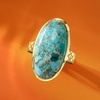 image:imageRossSimons Mohave Turquoise Ring in 18kt Gold Over SterlingTurquoise