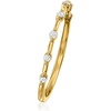 image:imageRossSimons Pure Collection 010 ct tw Diamond Station Ring in 14kt Yellow GoldDiamond